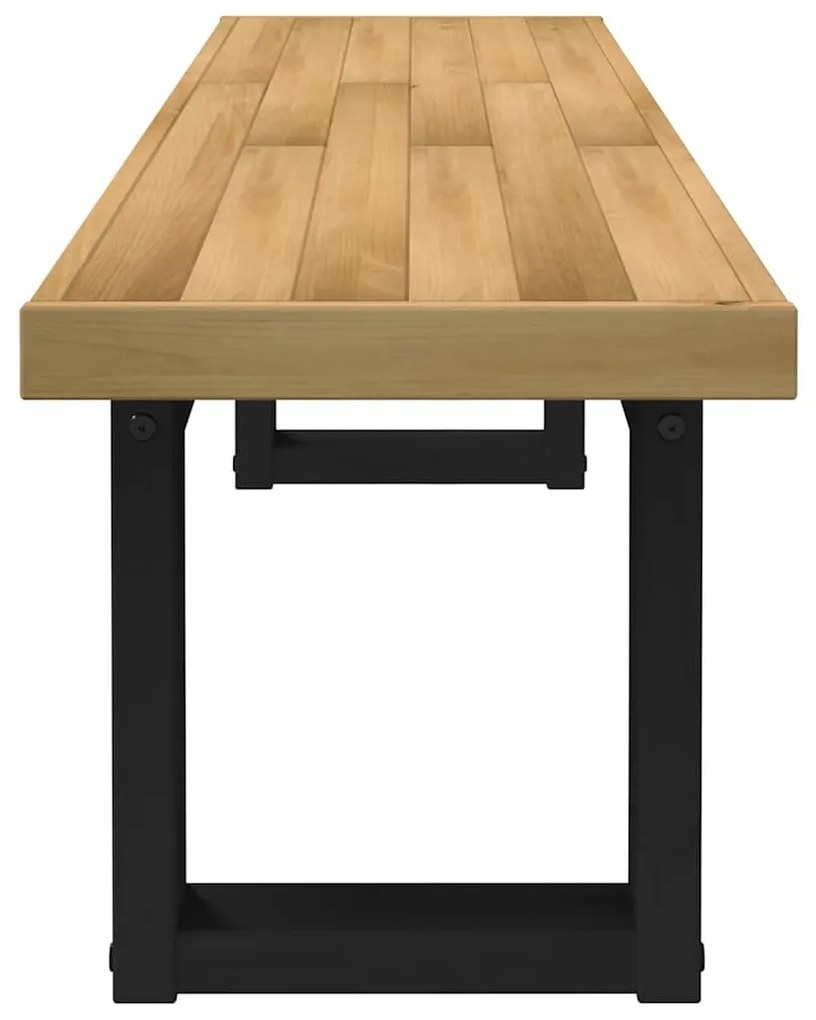 étkezőpad NOAIN U alakú lábak 180x40x45 cm tömörfa fenyőfa