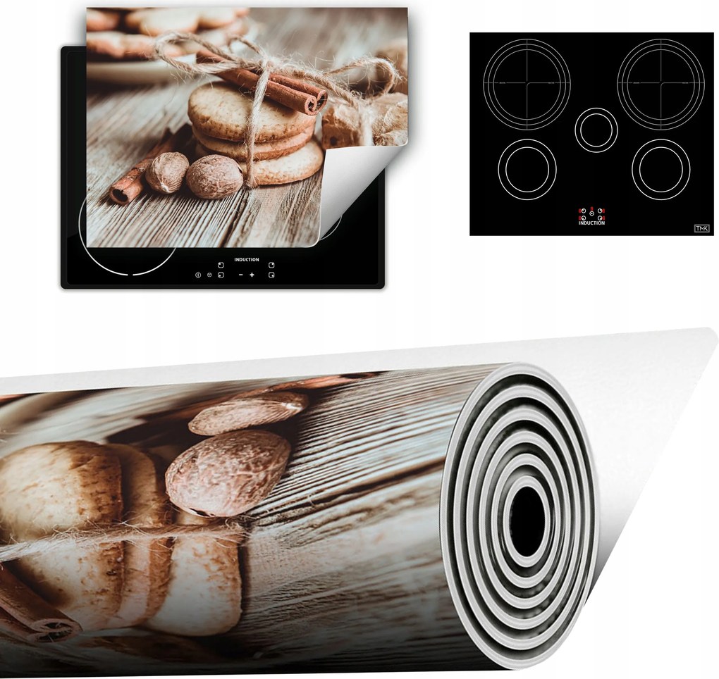 Vinyl Szőnyeg A Konyhába Több Hely 70x52 fa Fűszerek