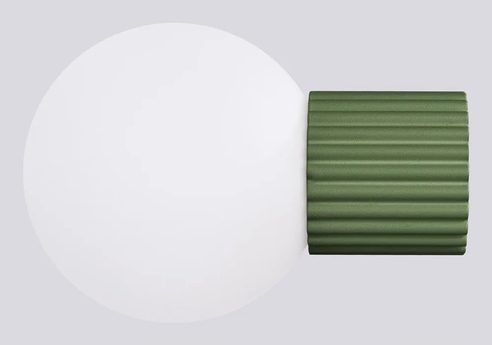 Zöld fali lámpa ø 12 cm Orbital – Sollux