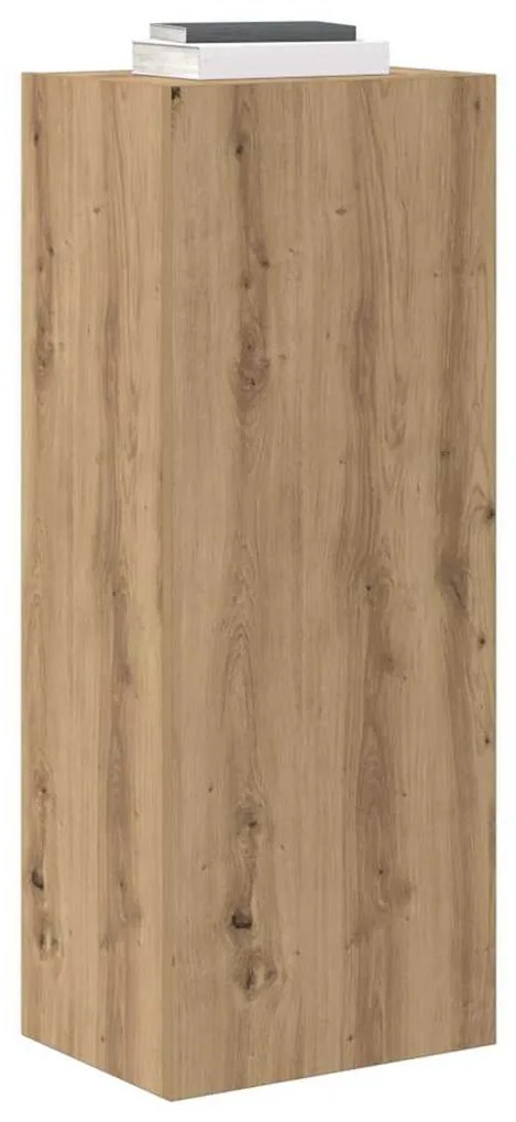 vidaXL TV Fali Szekrény Artisan tölgy 40,5 x 30 x 102 cm Faanyag