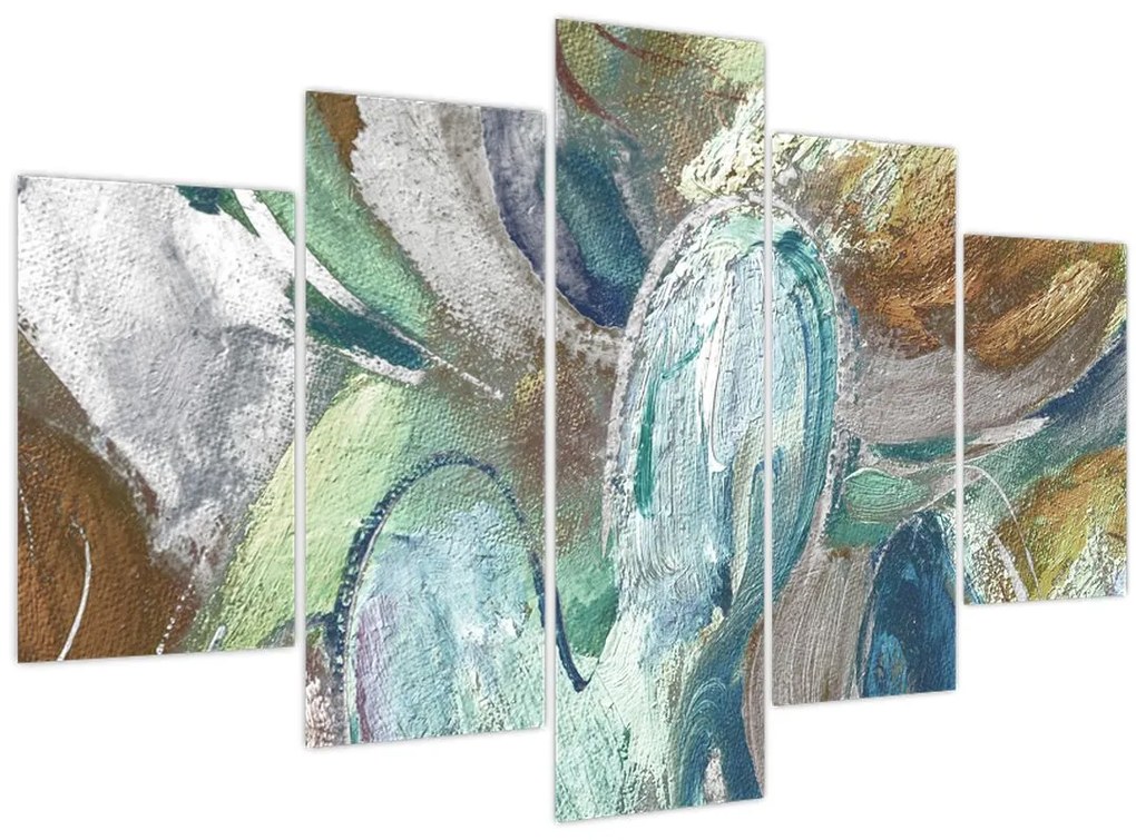 Kép - Absztrakt figurás festészet (150x105 cm)