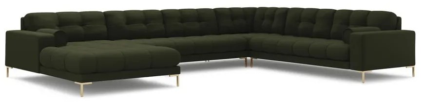 Zöld sarokkanapé (jobb oldali) Bali – Cosmopolitan Design