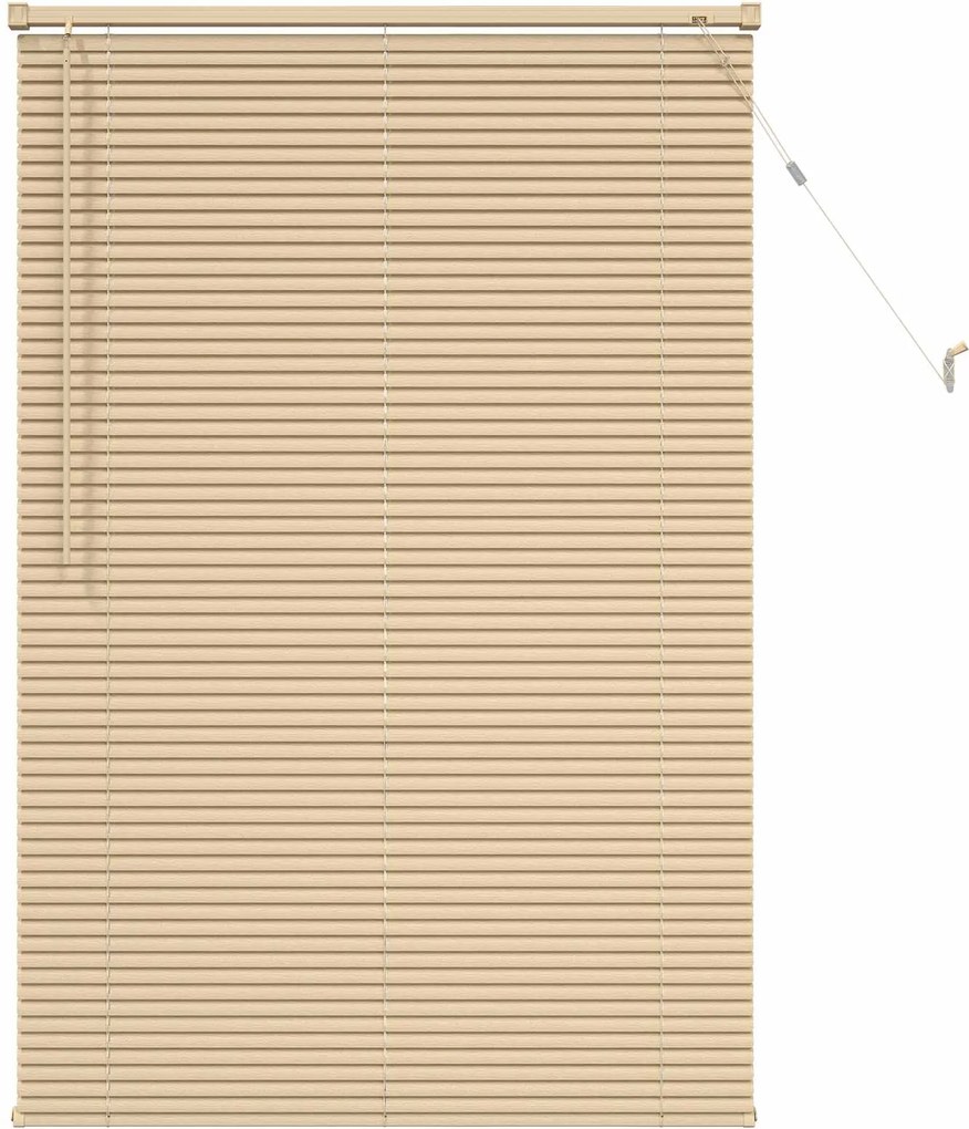 vidaXL Zsaluzia Állítható Világos barna mintával 150 x 90 cm PVC