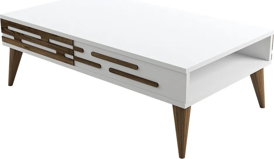 Valensiya - Walnut, White
