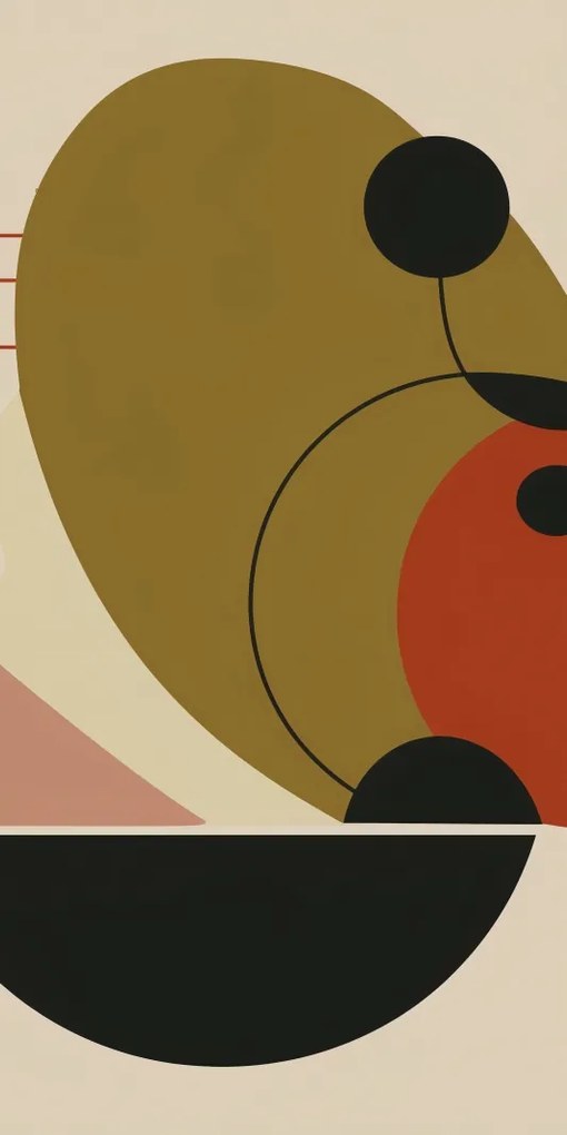 Poszter 50x100cm Geometrikus egyensúly