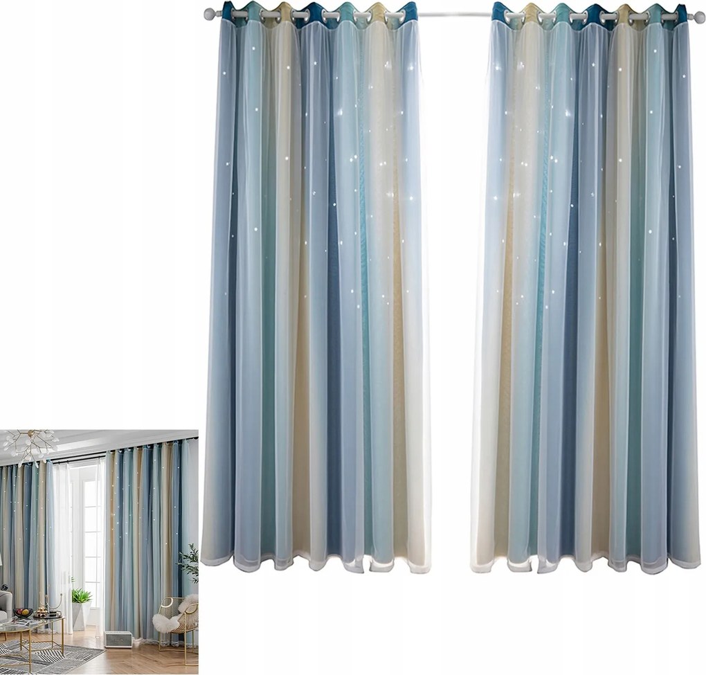 Függöny Kész Sima 132x214 Függöny Matt Karikák Szín