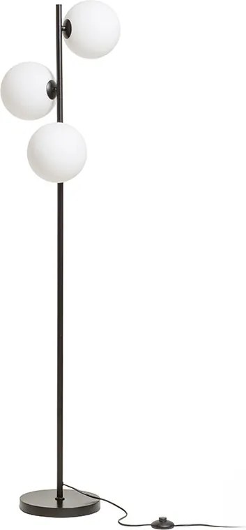 RENDL ETHERIA stojanová černá opálové sklo 230V LED G9 3x7W