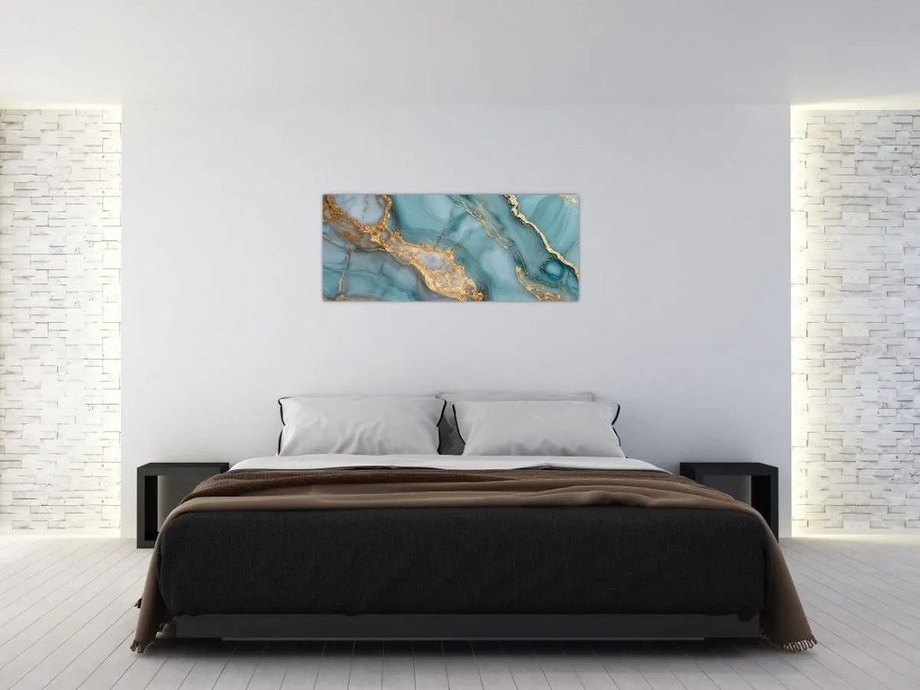 Kép - Türkiz márvány (120x50 cm)