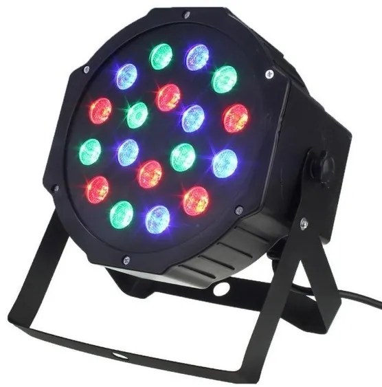 18 LED-es színes Projektor Reflektor Világítás