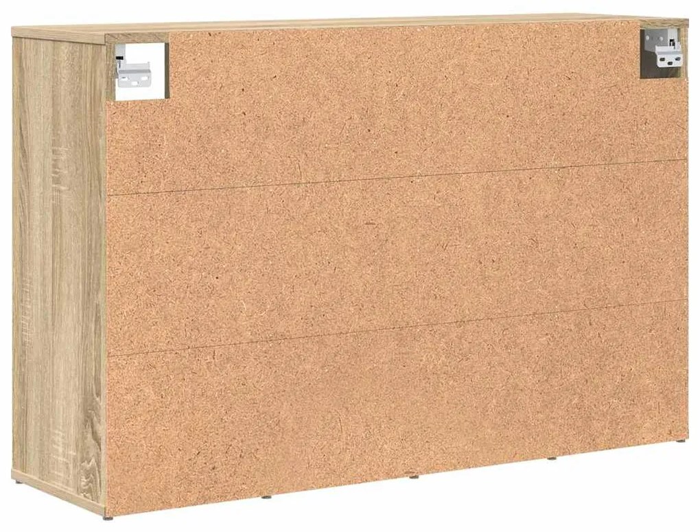 Cipősszekrény polcokkal sonoma tölgy 103 x 30 x 67 cm Faanyag
