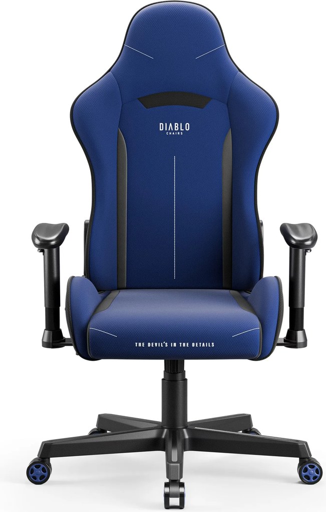 Gamer szék szövet Normal Size, sötétkék: Diablo X-Starter