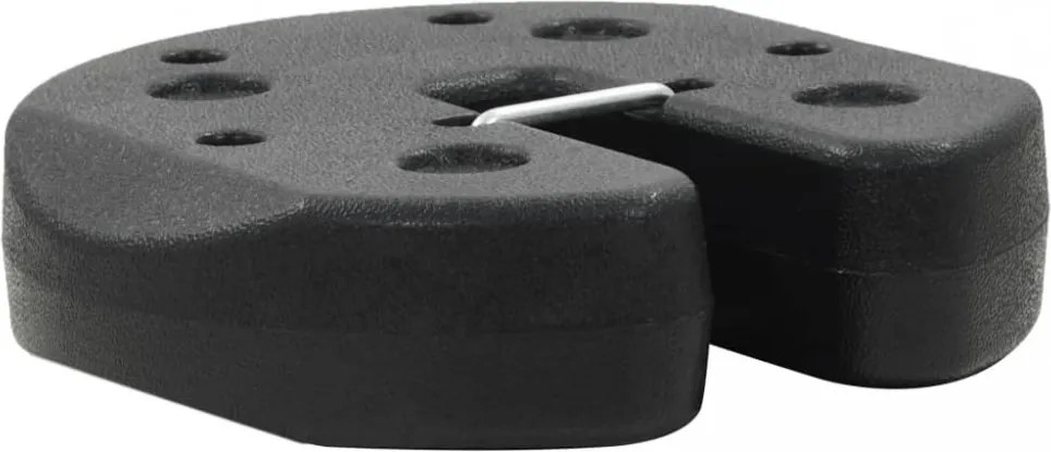 4 db fekete beton pavilon súly 220 x 50 mm