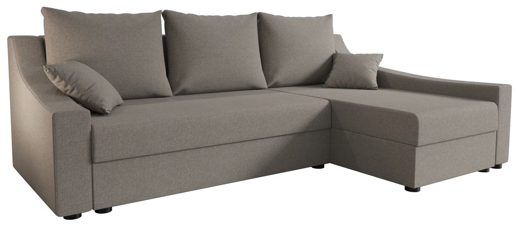 Sarok ülőgarnitúra Opal L (barnásszürke) (J). 1057319