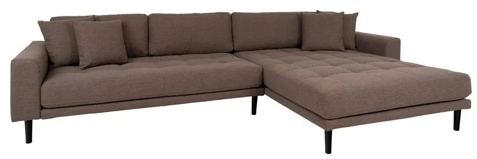 Lido jobb ottomános kanapé, 4db párnával
