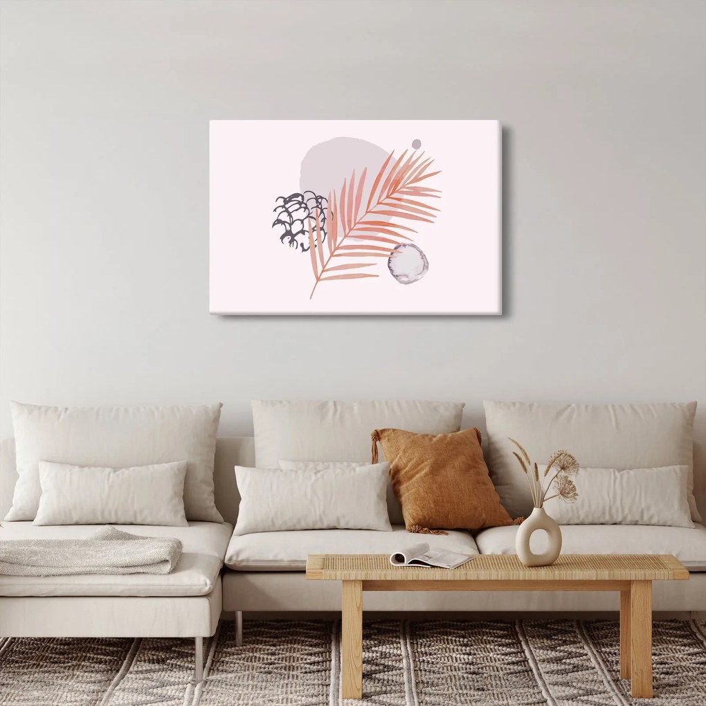 Kép - Lila minimalizmus N⁰3 (90x60 cm)