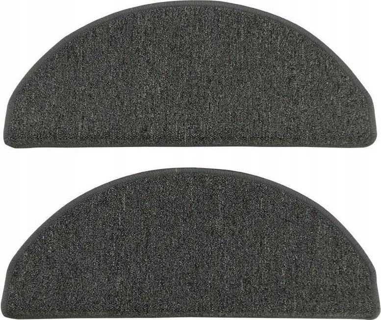 Sötétszürke Lépcsőszőnyeg Rátétek