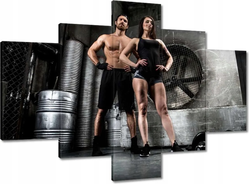 Vászonkép 100x70 Sportos fiatalember