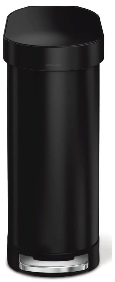 Acél pedálos szemetes 45 l Slim – simplehuman