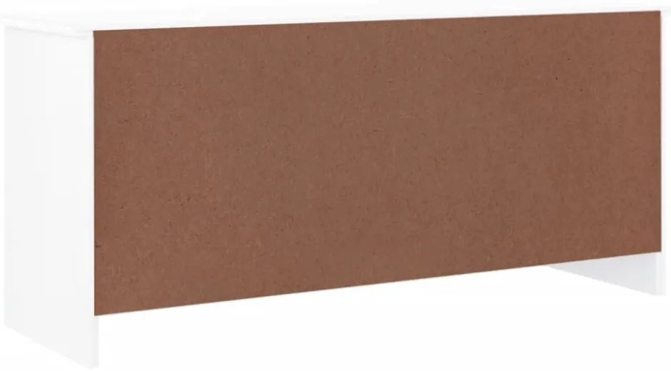 ALTA fehér tömör fenyőfa cipőszekrény 100x35x45 cm
