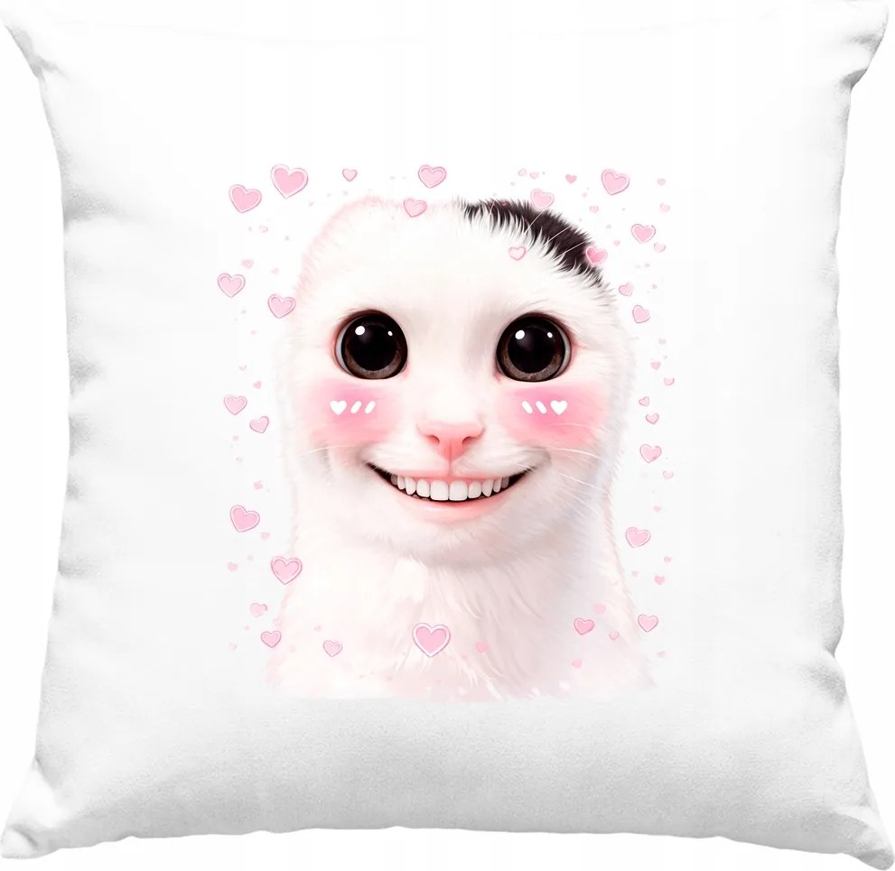 Párna Édes mosoly horror fehér