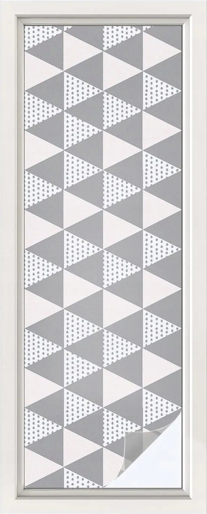 Ablakfólia Öntapadós Adatvédelem Modern geometria 50x146