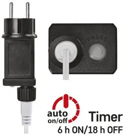 LED fényfüzér, cseresznye – golyók 2,5 cm, 4 m, kültéri és beltéri, többszínű, időzítő