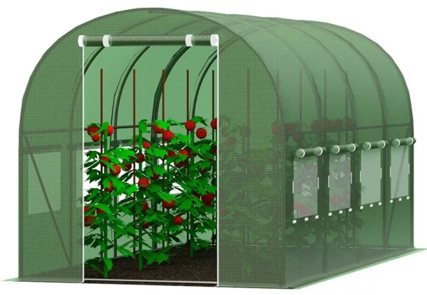 Kerti fóliasátor 2,5x4 m