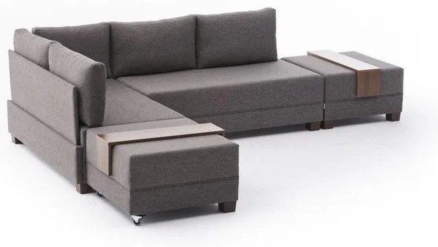 Sarokkanapéágy Fly Balos - Barna