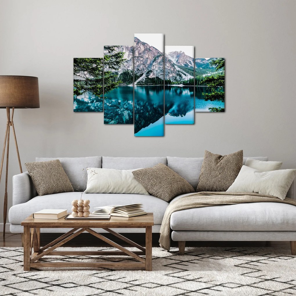Egy kép az Alpokban (150x105 cm)