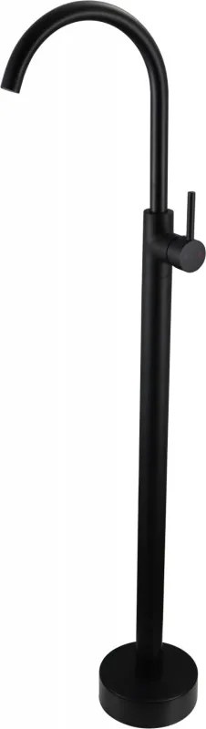 Mexen Alma szabadon álló mosdó csaptelep, fekete - 75034-70