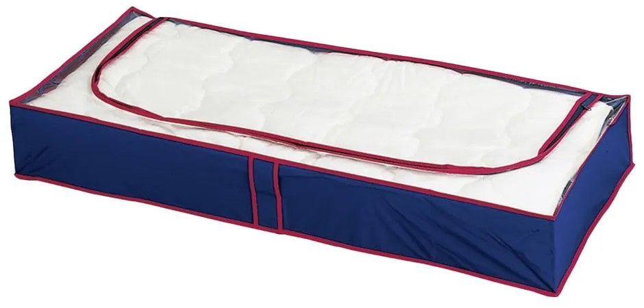 Műanyag ágy alatti tárolódoboz szett 4 db-os 100x45x15 cm Deep Blue – Maximex