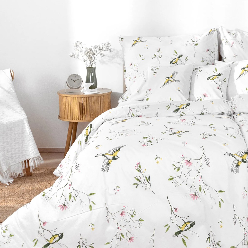 Goldea pamut ágyneműhuzat - élet a természetben 240 x 220 és 2db 70 x 90 cm