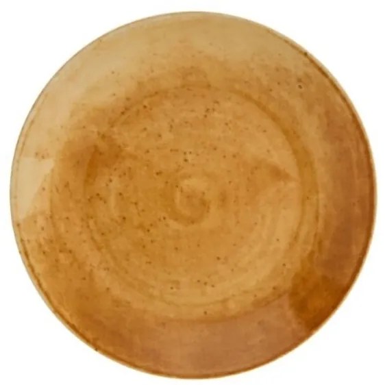 Essential Amber 18 darabos Étkészlet, Brandani, porcelán, borostyán