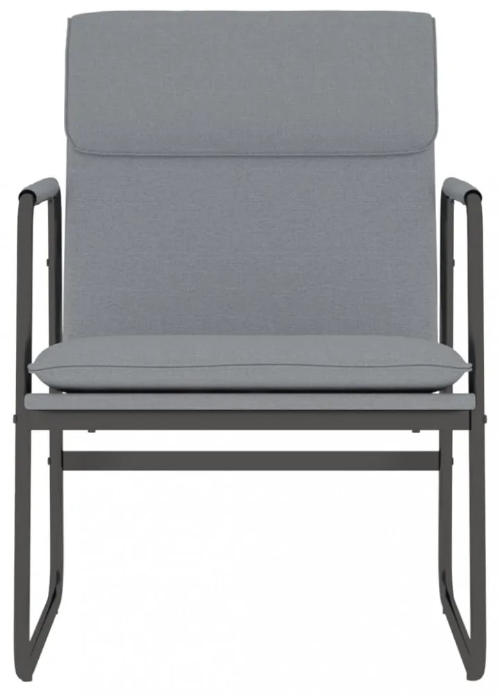 vidaXL világosszürke szövet pihenőszék 55 x 64 x 80 cm