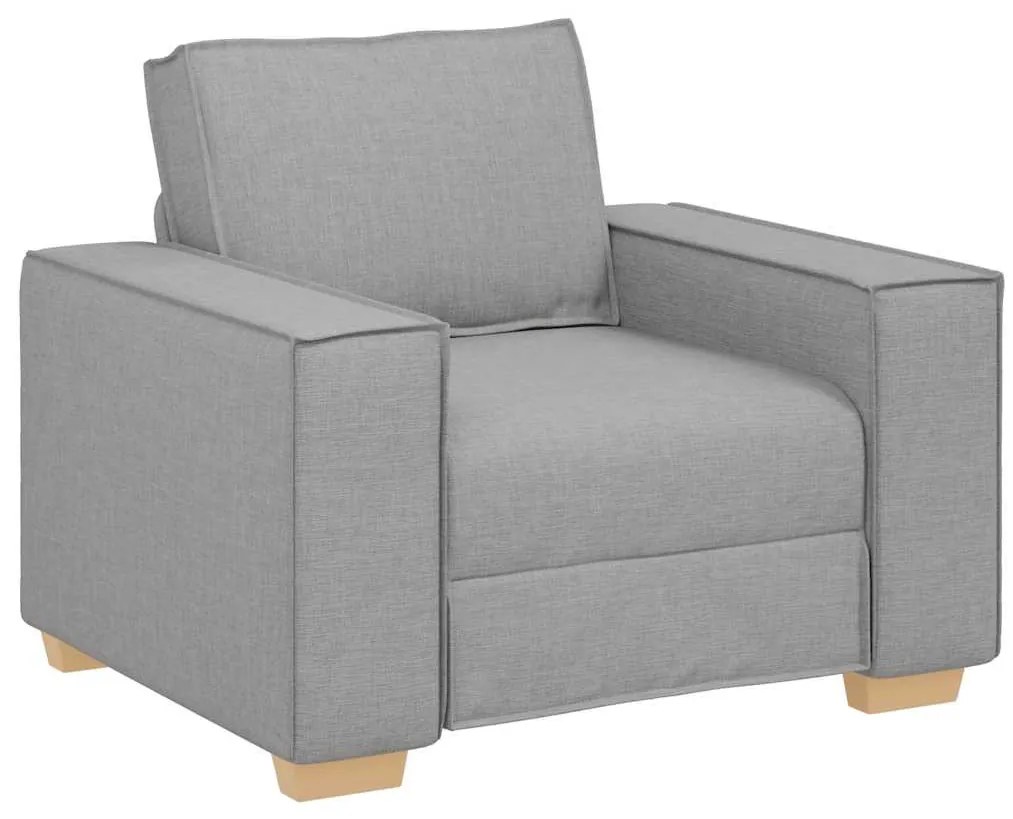 felhőszürke szövet kanapéfotel 60 cm
