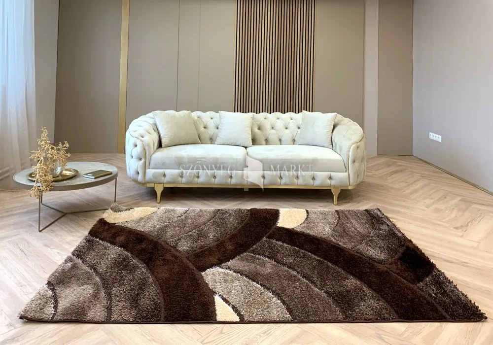 Melinda 1143 Barna (Brown) szőnyeg 60x110