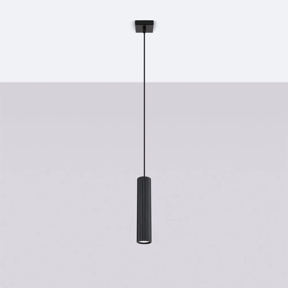 Fekete függőlámpa Gleam – Nice Lamps