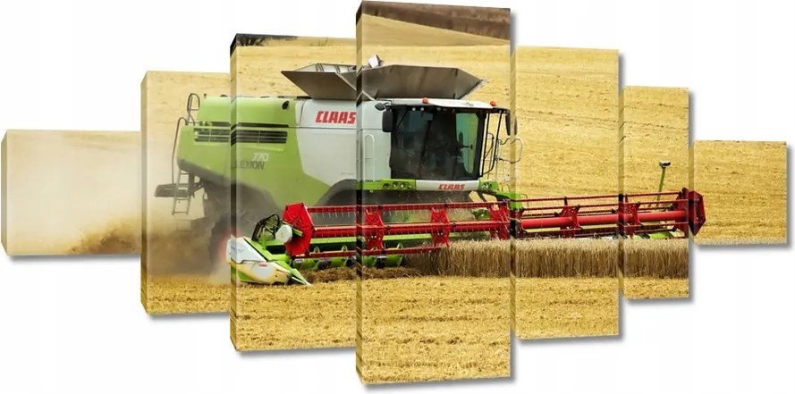 Vászonkép 200x100 Kombájn Aratás