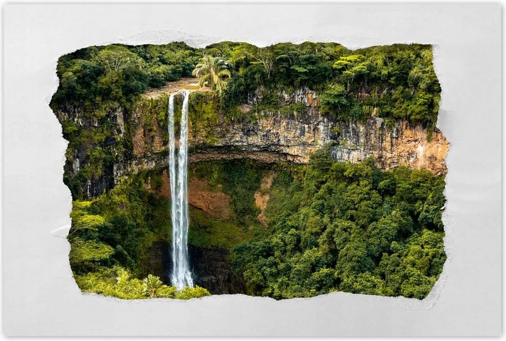 Poszterek 60x40 Vízesés Tájképek