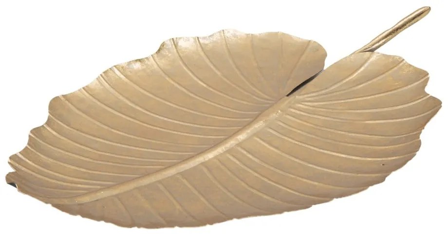 Leaf aranyszínű dekoráció, 35,5 x 23 cm - Mauro Ferretti