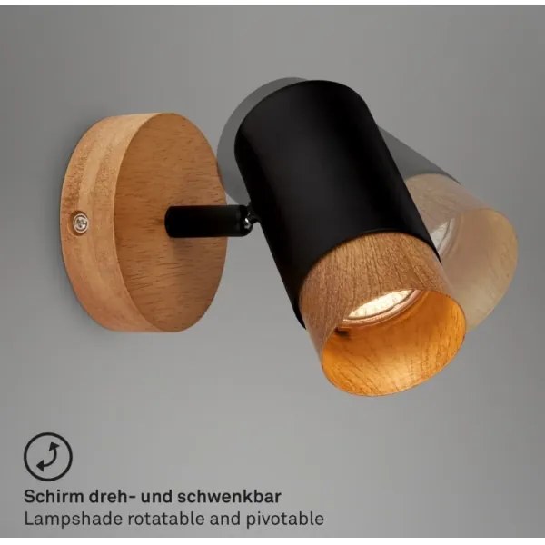 Briloner 2144015 - Fali spotlámpa SPOT 1xGU10/9W/230V