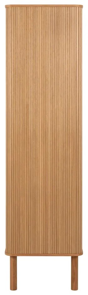 Natúr színű ruhásszekrény tölgyfa dekorral 100x200x55 cm Langley – Actona