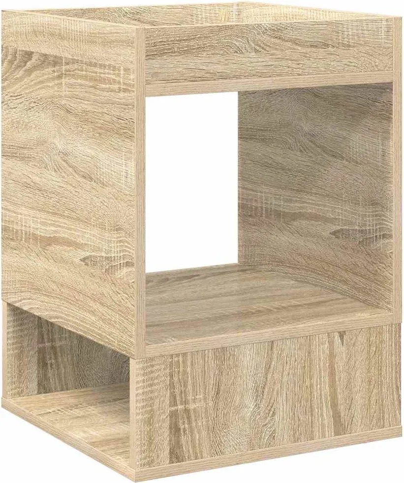 vidaXL Végasztal Sonoma tölgy 40 x 40 x 56 cm Faanyag