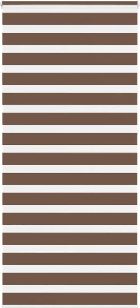 vidaXL zebrafüggönnyel barna szövetszélesség 100,9 cm poliészter