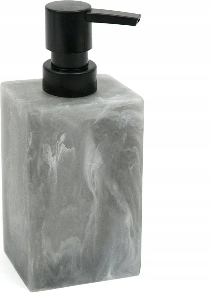 Folyékony Szappan Adagoló 300ml Szürke Fekete Márvány Diszpécser