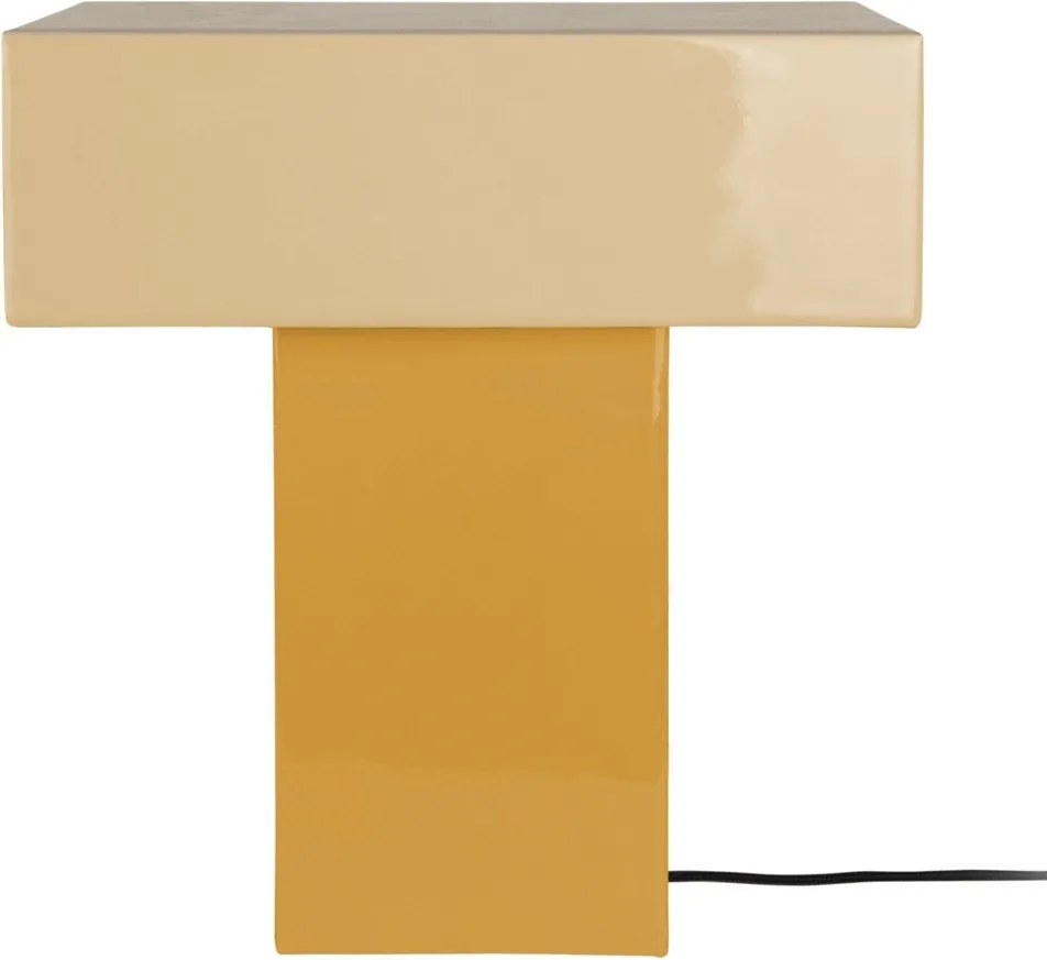 Sárga asztali lámpa (magasság 35 cm) Grato Recto – Leitmotiv