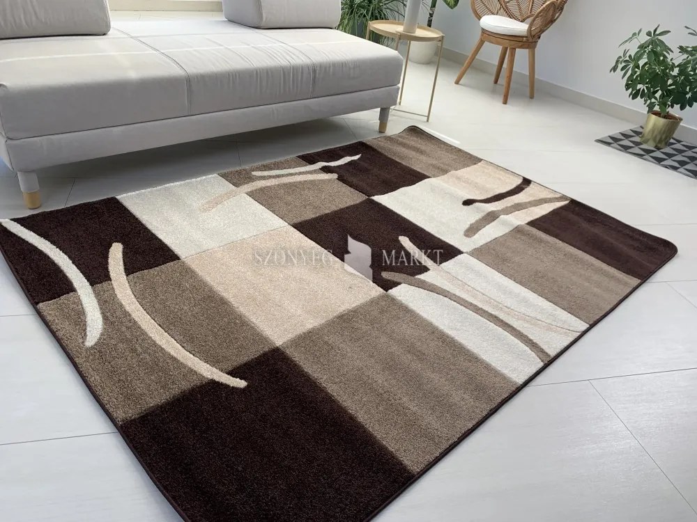 Comfort 4771 barna modern szőnyeg 240x330 cm