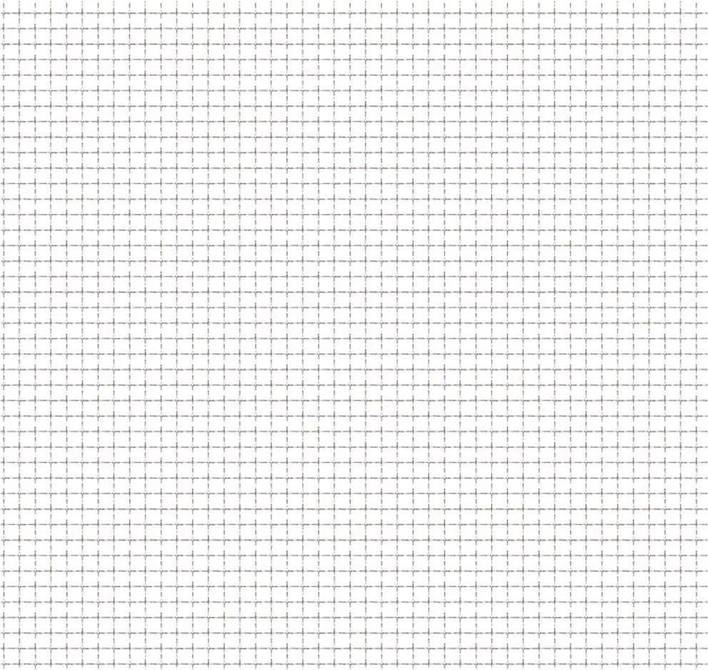 vidaXL krimpelt rozsdamentes acél kerti drótkerítés 50x50cm 11x11x2mm