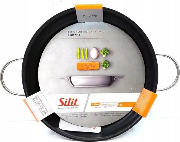 Serpenyő Silit Frying Pan Calabria 32cm stainless steel rozsdamentes acél