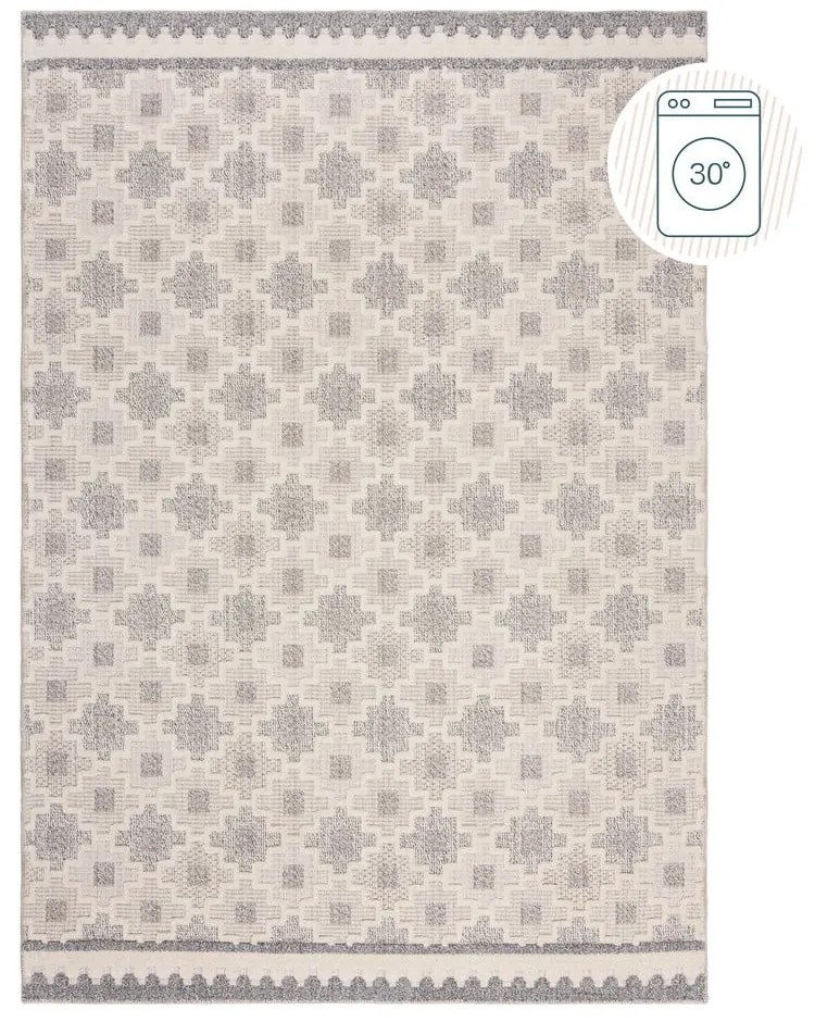 Szürkésbézs mosható szőnyeg 155x230 cm Graysen – Flair Rugs